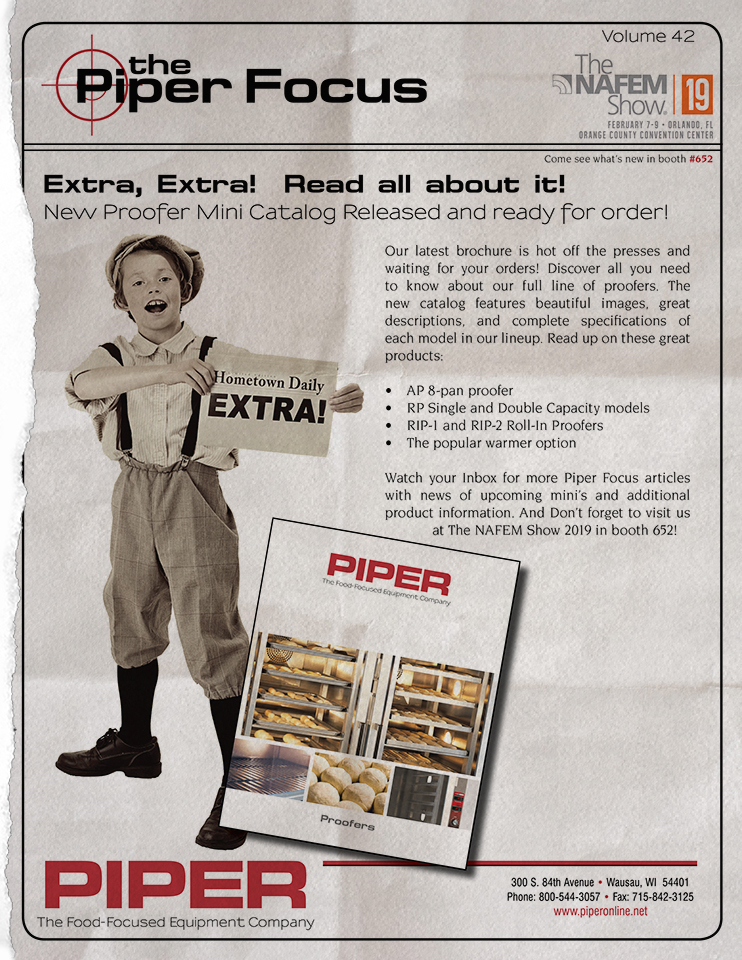 Piper Focus - New Proofer Mini